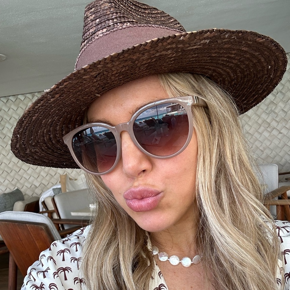 Straw Fedora - Espresso - Picture 3 of 3